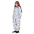 Snuggs Kids Blanket Onesie Petroleum Polar Bear
